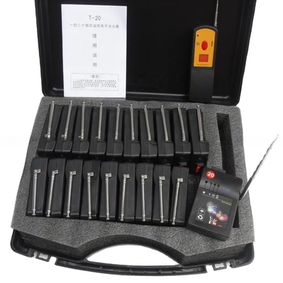 20cues / 10cues Remote Wireless Fire System Stage Profesional Air mancur kembang api Menembak Pyrotechnic