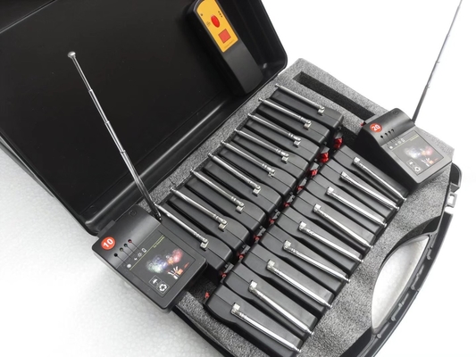 20cues / 10cues Remote Wireless Fire System Stage Profesional Air mancur kembang api Menembak Pyrotechnic