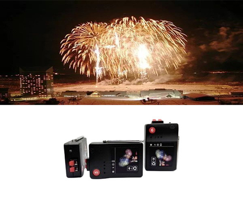 Efek Campuran Plastik Wireless Firing System Fireworks Transmitter Control Balon
