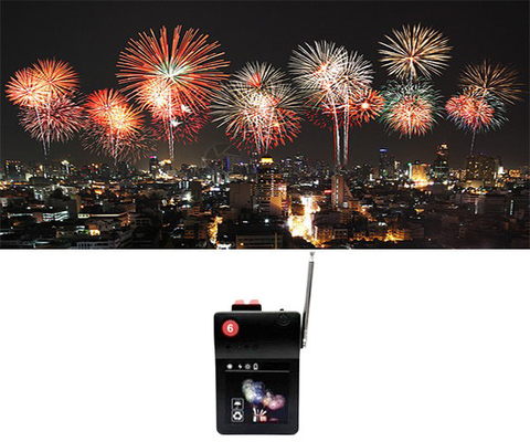 Efek Campuran Plastik Wireless Firing System Fireworks Transmitter Control Balon
