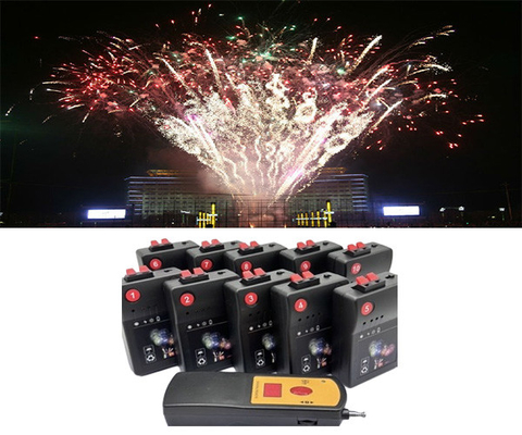 Efek Campuran Plastik Wireless Firing System Fireworks Transmitter Control Balon