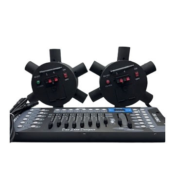 Stageli Remote Control Rotating Stage Air mancur dalam ruangan Sistem Menembak Kembang Api