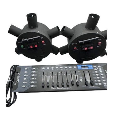 Stageli Remote Control Rotating Stage Air mancur dalam ruangan Sistem Menembak Kembang Api