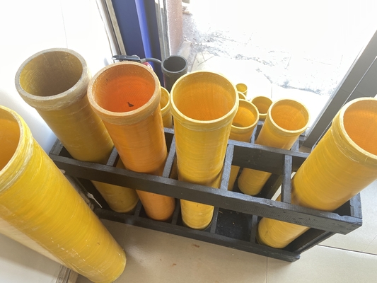 Serat kaca kembang api Kue Shell kembang api 3in 4in Tabung Mortar Untuk pesta