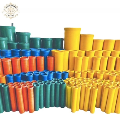 HDPE Fiberglass Firework Mortar Tubes 3 Inch 4 Inch Untuk Partai