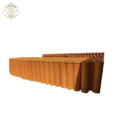 HDPE Fiberglass Firework Mortar Tubes 3 Inch 4 Inch Untuk Partai