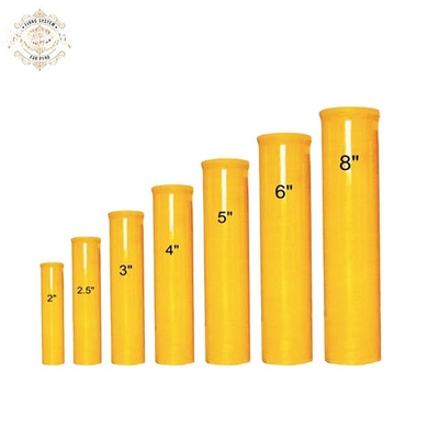 Heighet 320mm 340mm 360mm Fiberglass Mortar Tube Untuk Menembak Fireworks Display