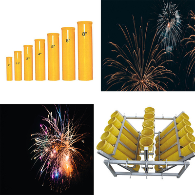 4 Inch Fiberglass Mortar Tube Untuk Menembak Fireworks Display
