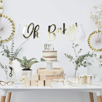 Biodegradable Wedding Confetti Cannon Warna Efek Asap OEM ODM