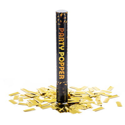 Handheld Wedding Confetti Popper Gold Confetti Shooter Untuk Dekorasi Pesta Festival