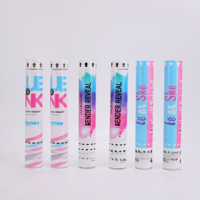 OEM ODM Biodegradable Confetti Poppers Perayaan Pernikahan Pesta Ulang Tahun