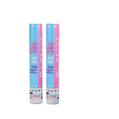 Confetti Shooter logam berkilau Biodegradable meriam untuk item pesta
