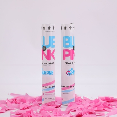 Confetti Shooter logam berkilau Biodegradable meriam untuk item pesta