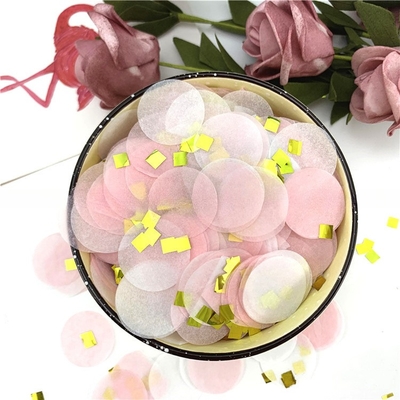 Perayaan Pernikahan Pesta Ulang Tahun Biodegradable Tissue Confetti Shooter