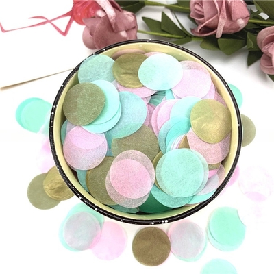 Hot Sale Ide-ide baru ramah lingkungan Biodegradable confetti untuk blaster yang dibuat dari kertas beras