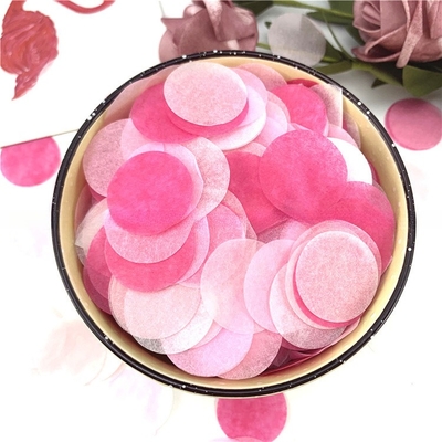 Hot Sale Ide-ide baru ramah lingkungan Biodegradable confetti untuk blaster yang dibuat dari kertas beras