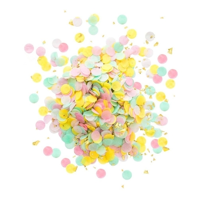 Liuyang Multi Colors Special Round Shape Tissue Paper Dekoratif Filler Paper untuk Pengemasan Festival Party Ulang Tahun