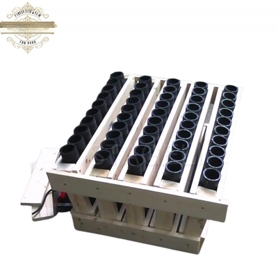 Rak Kerangka Api Kayu Serbaguna Rack Mortar Tampilan