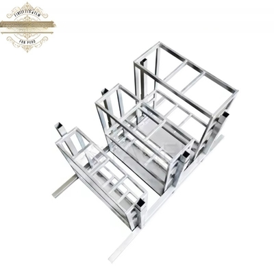 Grinding Type Mortar Tube Loading Iron Steel Firework Racks Untuk Pameran Kembang Api