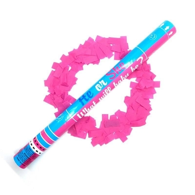 Amazing Baby Gender Terungkap Pesta Dekorasi Biru dan Pink biodegradable tahan api pesta popper confetti
