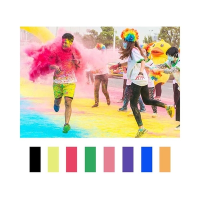 Mudah dicuci Holi Gulal Powder Colorants Pigmen Non-Toksik untuk Perayaan yang Aman dan Menyenangkan