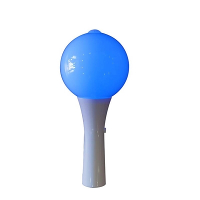 Festival LED Ball Sticks Light Up Ball Wand Untuk Perlengkapan Konser, LED Glow Flashing Stick