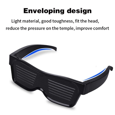 LED Mainan Warna Shutter Cahaya Kacamata Pesta LED Kacamata Mata Pesta Ulang Tahun Perlengkapan Flash Mengubah Kacamata 3D Luminous