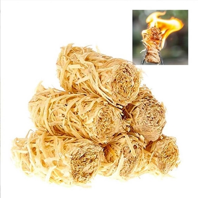 Paraffin Firelighter Kayu untuk BBQ Charcoal Igniters Kayu Wool Burners Fire Starters