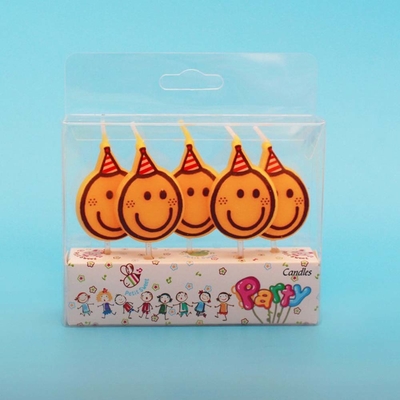 Cartoon Art Candle untuk Anak-anak Dekorasi Kue buatan tangan di Meksiko Sekitar 110g