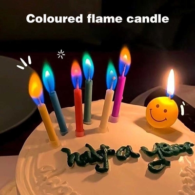 Lilin Api Pelangi Kreatif untuk Dekorasi Pesta dan Perayaan Ulang Tahun