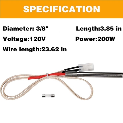 Hot Igniter Kits Grill Igniter Penggantian untuk Pit Boss Durable Hot Rod Ignitor