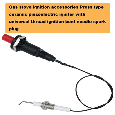 Gas Grill Tekan Tombol Dapur Lighter Piezo Ignition Kit Universal Threaded Spark Plug