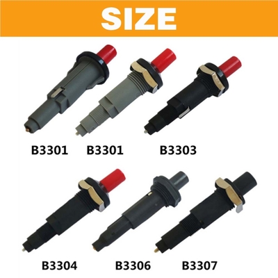 Gas Grill Tekan Tombol Dapur Lighter Piezo Ignition Kit Universal Threaded Spark Plug