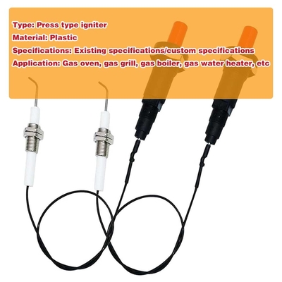 Gas Grill Tekan Tombol Dapur Lighter Piezo Ignition Kit Universal Threaded Spark Plug