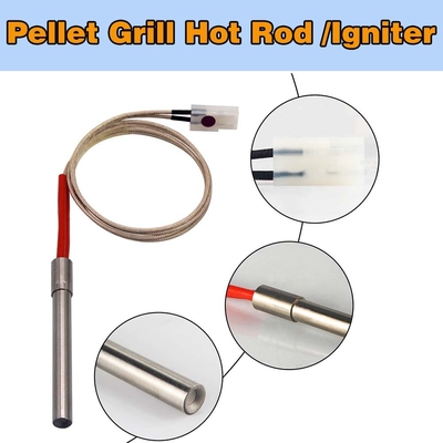 BBQ Pellet Grill Assembly Hot Rod Ignitor Dengan Sekrup Dan Fuse Pellet Grill suku cadang