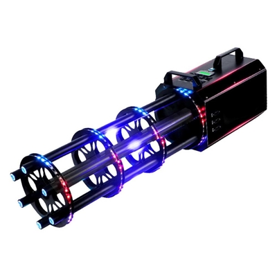 LED Baterai Konfetti Mesin Senapan Kertas Enam tembakan Konfetti Senapan Penembak Untuk DJ Disco Klub Malam Pernikahan