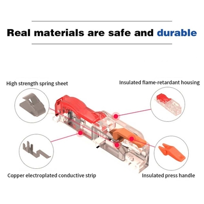 26-21 AWG Wire Connector Gel Dipenuhi Bridging Connector 101E Connector