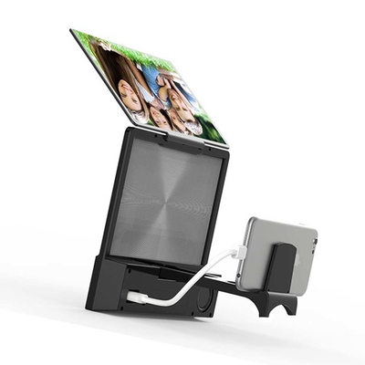 HD 8.5 Inch Home Theater Projector L8 Telepon layar pembesar dengan Speaker