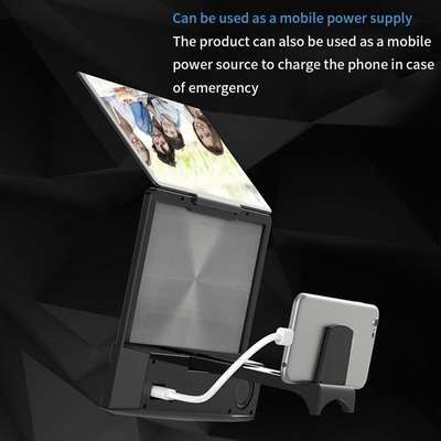 HD 8.5 Inch Home Theater Projector L8 Telepon layar pembesar dengan Speaker