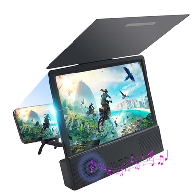 HD 8.5 Inch Home Theater Projector L8 Telepon layar pembesar dengan Speaker