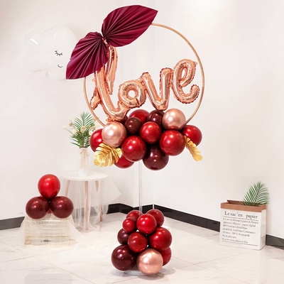 Grosir Dekorasi Kamar Pernikahan Balon Kolom Cincin Bracket Pernikahan Jalan Lead Balon