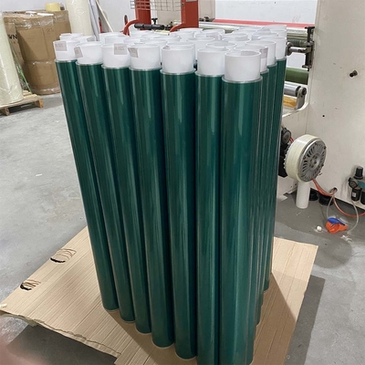Soft Hardness High Gloss Green PET Tape untuk Pengolahan Injection Molding yang Tahan Panas