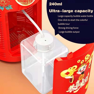 CE Electric Bubble Machine Portable Firework Bubble Machine untuk pesta dan pernikahan Rentang usia 5 sampai 7 tahun Terbuat dari plastik