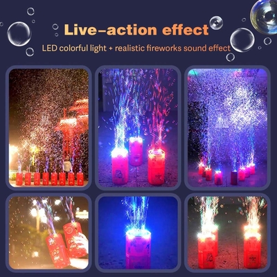CE Electric Bubble Machine Portable Firework Bubble Machine untuk pesta dan pernikahan Rentang usia 5 sampai 7 tahun Terbuat dari plastik