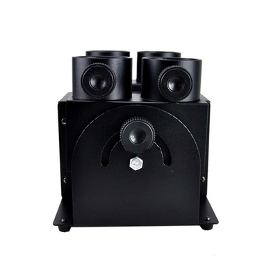 120W 4 Kepala Elektronik Konfetti Launcher Mesin dengan DMX Control untuk Pernikahan Ulang Tahun Konfetti Cannon