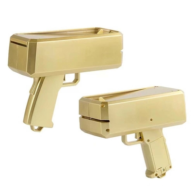 Menembak Uang Membuat Hujan Uang Senjata Penembak Handheld Palsu Bill Dispenser Mainan Custom Electric Money Pistols Untuk Pesta