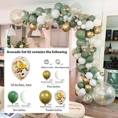 Purple Pink Macaroon Latex Balloons Garland Arch Kit untuk Pernikahan Dekorasi pesta ulang tahun