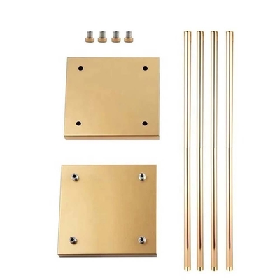 Metal Gold Wedding Flower Stand Vase for Centerpieces Home Centerpiece Column Gaya Tinggi Geometri