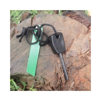 Portable Mini Emergency Premium Survival Magnesium Fire Starter Dengan Scraper