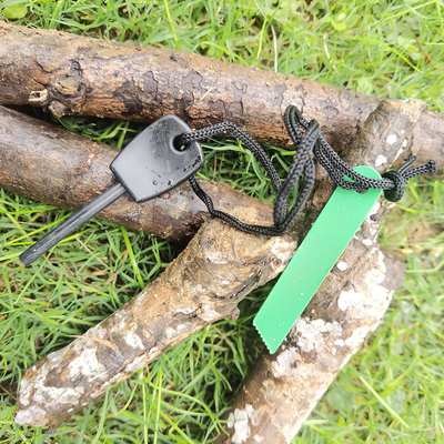 Portable Mini Emergency Premium Survival Magnesium Fire Starter Dengan Scraper